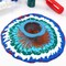 Pixiss Acrylic Pouring Strainers Flower Shape 3 Pack, for Fluid Acrylic Paint Pouring with Paint and Silicone Oil, Acrylic Paint Pouring Supplies